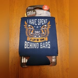 NEW Drink Koozie Motorcycle Handlebars
